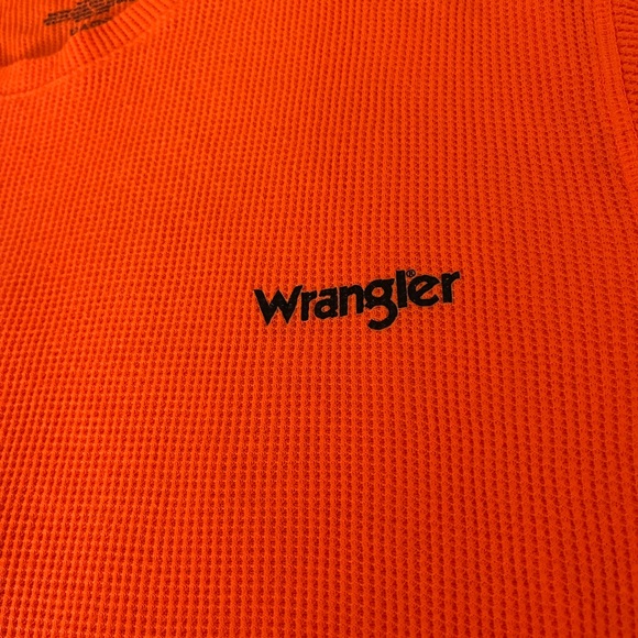Men’s Wrangler Orange Thermal - Picture 5 of 5